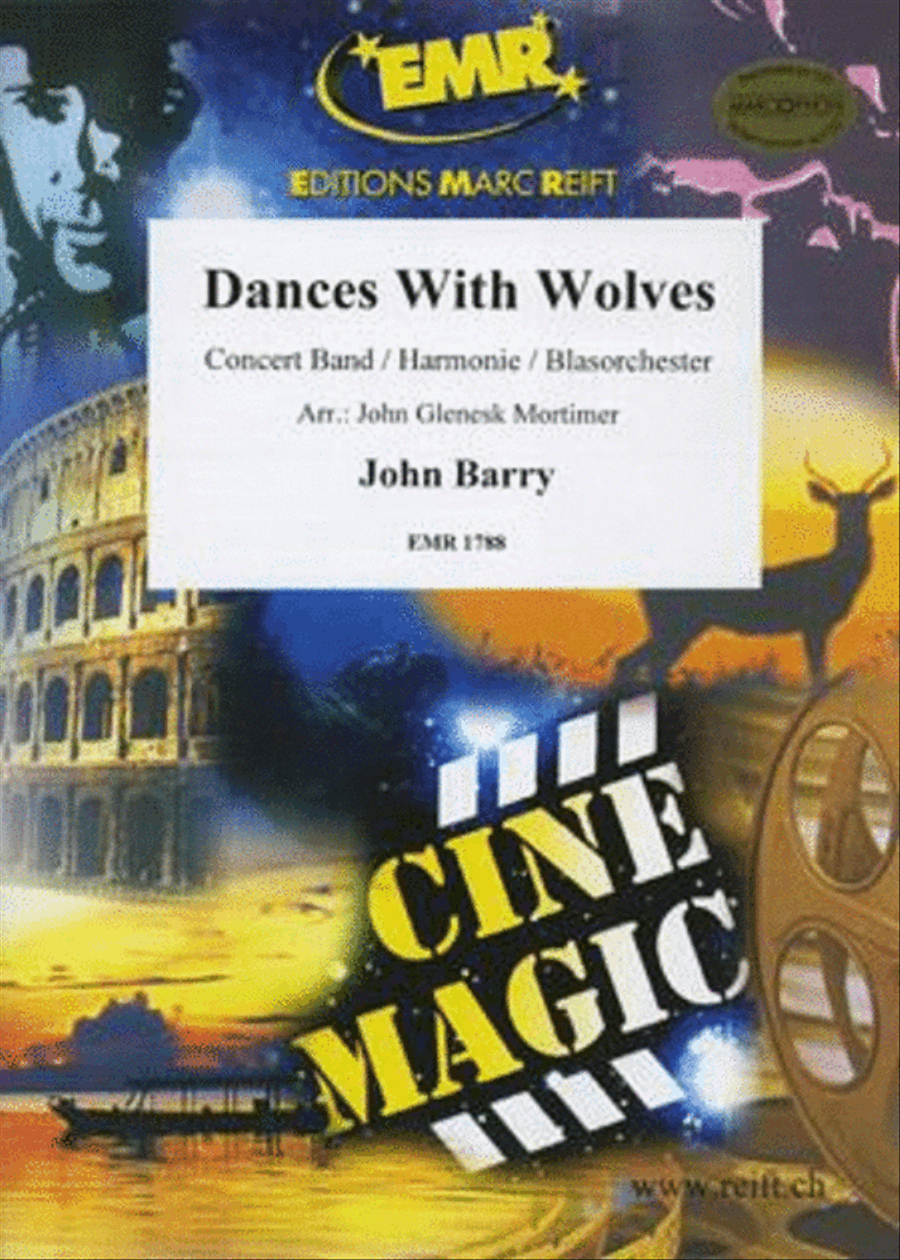 Dances With Wolves Concert Band scores gallery preview page 1
