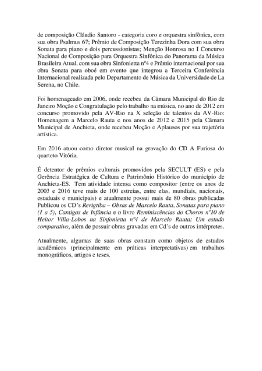 Concerto para Flauta e Orquestra de Cordas (Concerto for Flute and String Orchestra) - FULL SCORE Chamber Orchestra scores gallery preview page 5