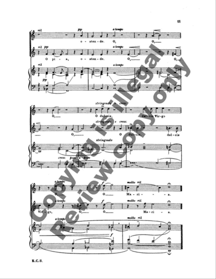 Salve Regina 2-Part scores gallery preview page 12
