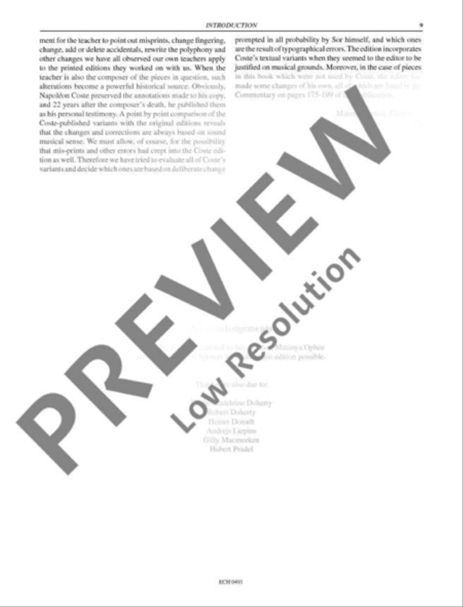 The Complete Studies The Complete Studies Classical Guitar scores gallery preview page 10