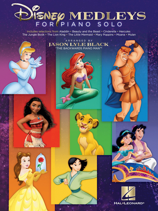 Book cover for Disney Medleys for Piano Solo