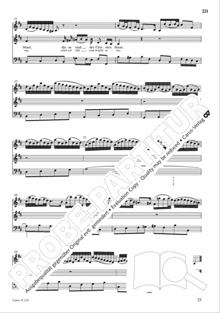 The Complete Sacred Vocal Works (Das geistliche Vokalwerk) Voice scores gallery preview page 222