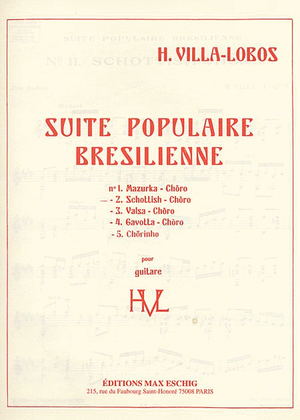 Book cover for Suite Populaire Bresilienne - No. 2: Schottish-Choro
