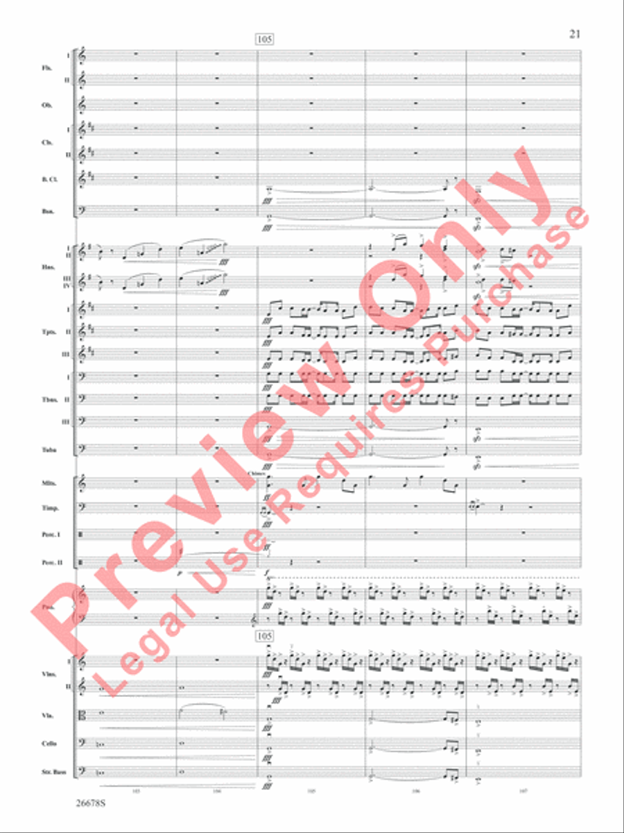 Suite from Video Games Live Full Orchestra scores gallery preview page 22