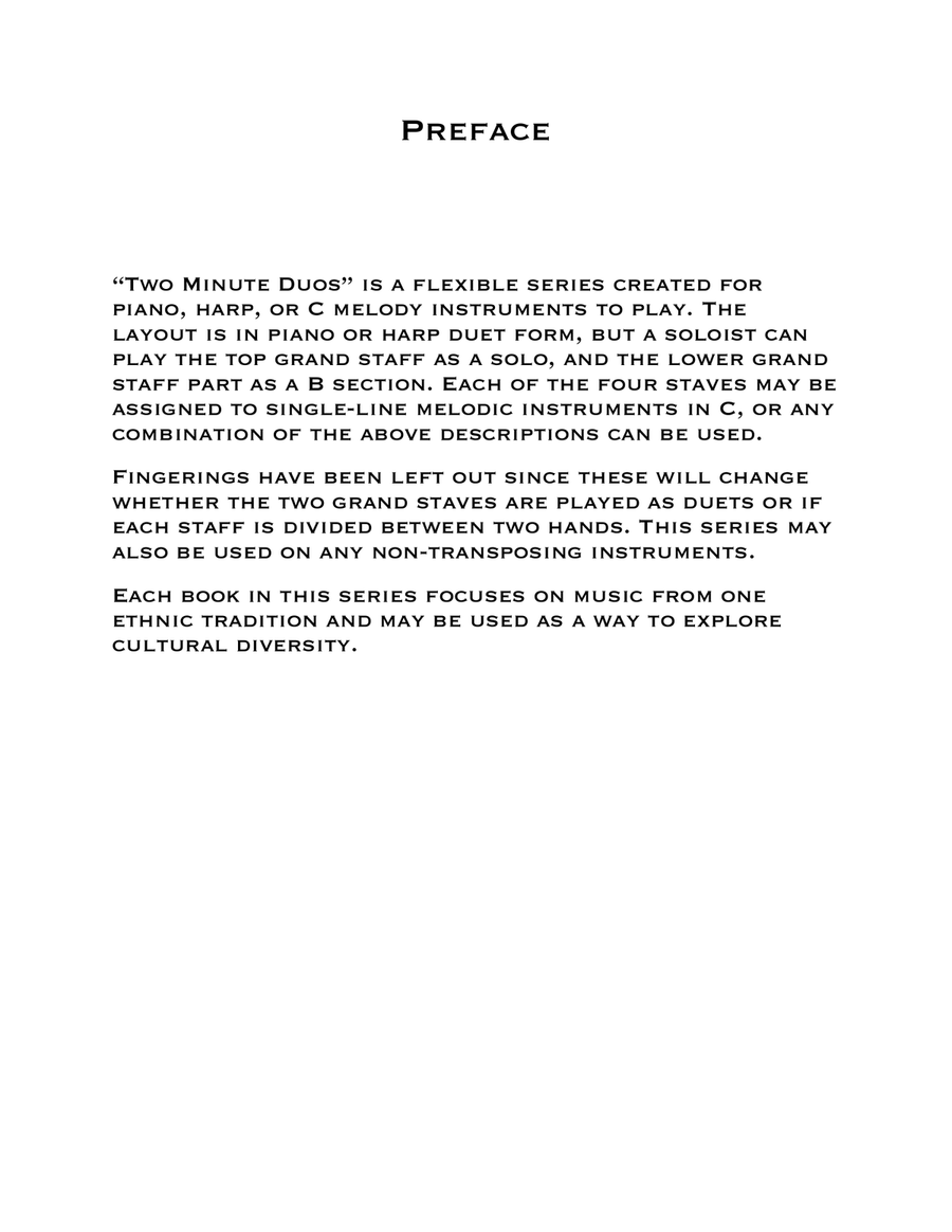 Two Minute Duos: Mexican Melodies Chamber Orchestra scores gallery preview page 4
