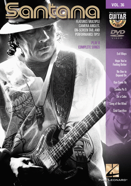 Santana (Guitar Play-Along DVD Volume 36)
