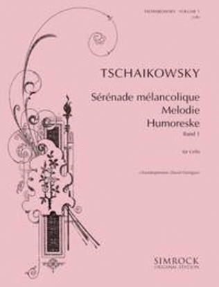 Book cover for Tschaikowsky Fur Cello Vol. I