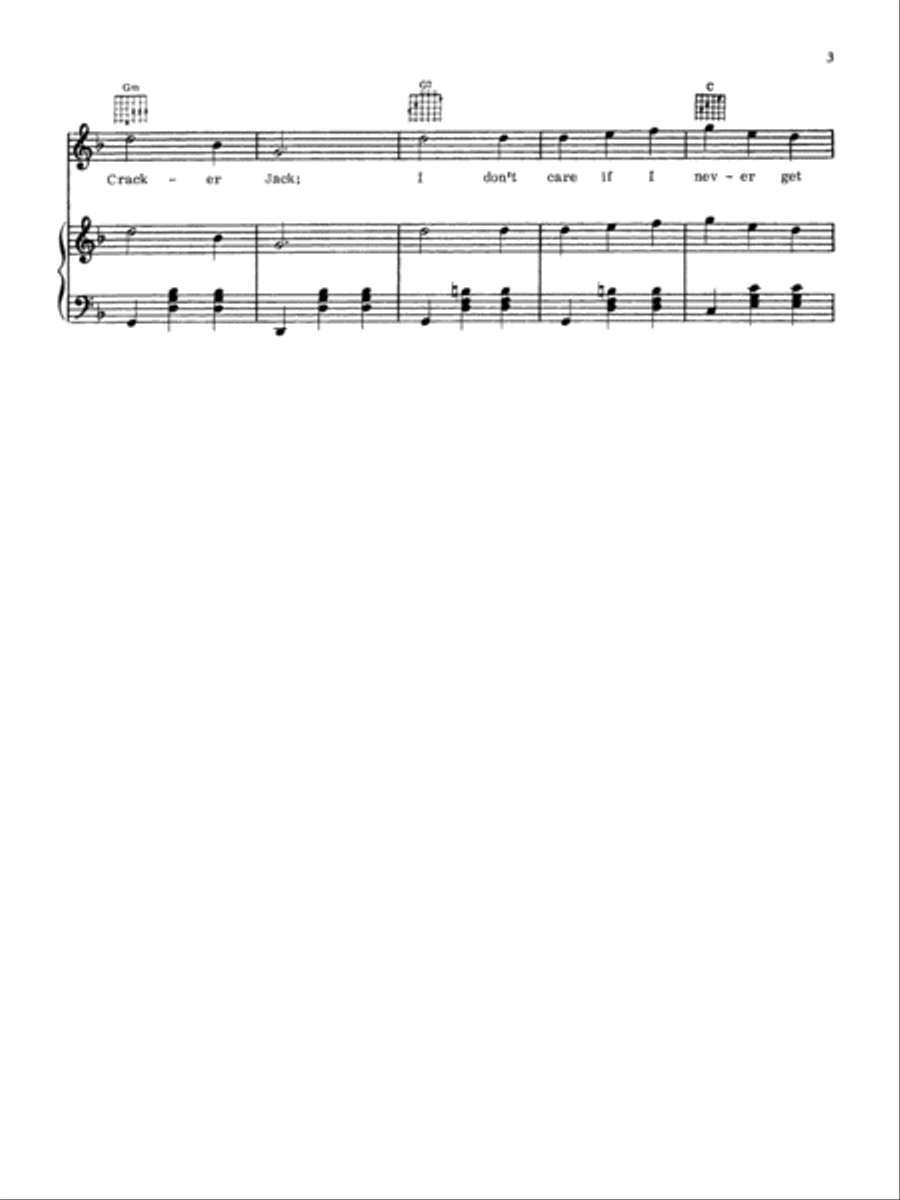 Take Me Out to the Ball Game Small Ensemble scores gallery preview page 3