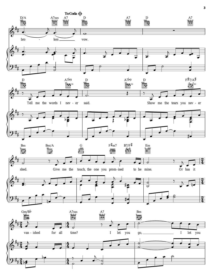 Broken Vow Acoustic Guitar scores gallery preview page 3