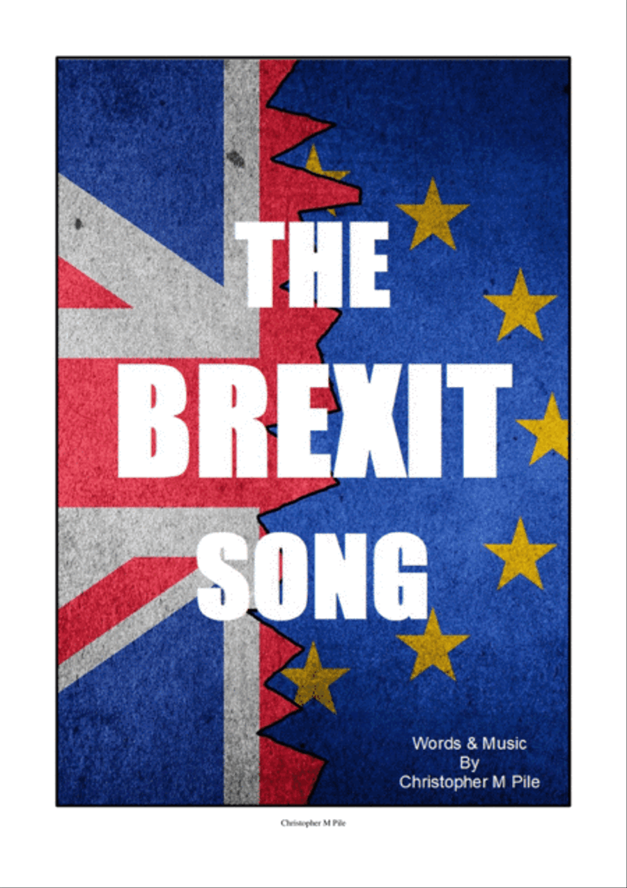 The Brexit Song Piano, Vocal, Guitar scores gallery preview page 1