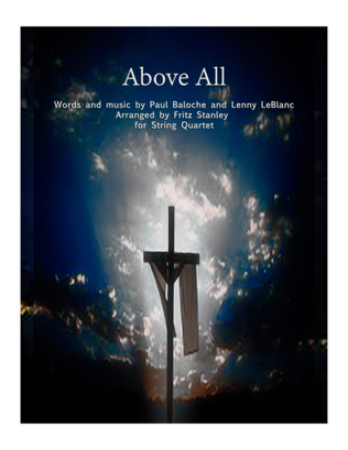 Book cover for Above All