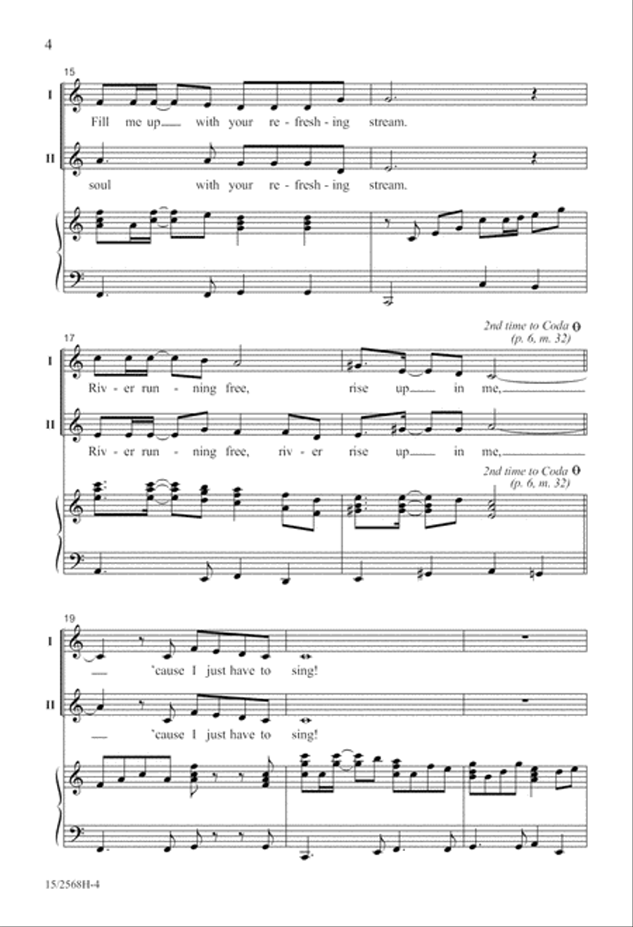 I Have to Sing! 2-Part scores gallery preview page 5