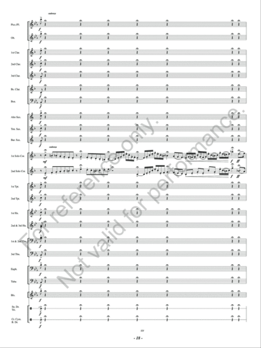 Side Partners Concert Band scores gallery preview page 19
