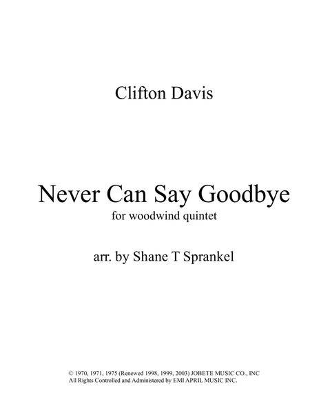 Never Can Say Goodbye image number null