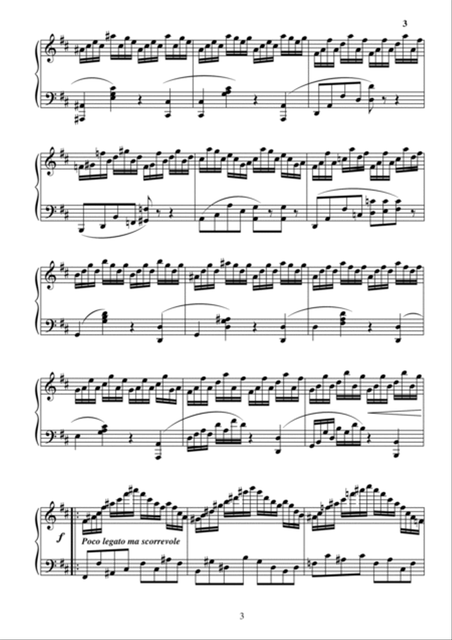 Two Preludes for piano - CS018 4-Part scores gallery preview page 3