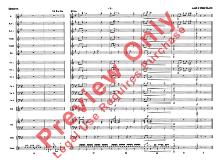 Land of Make Believe Jazz Ensemble scores gallery preview page 11
