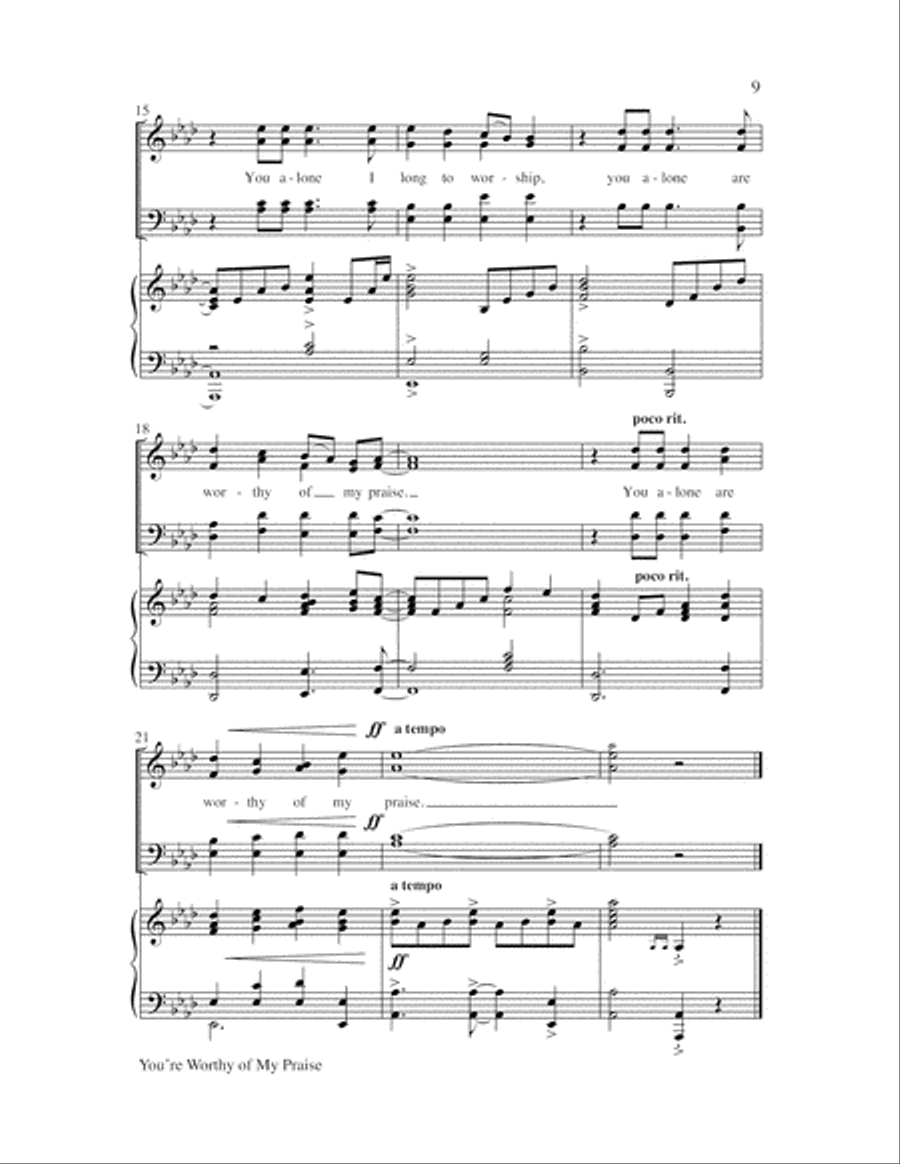 Worship Openers: Introits that Work!, Vol. 3 Choir scores gallery preview page 9