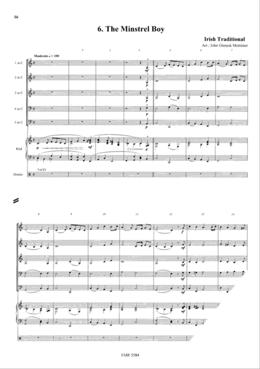 Quintets Volume 2 Brass Band scores gallery preview page 8
