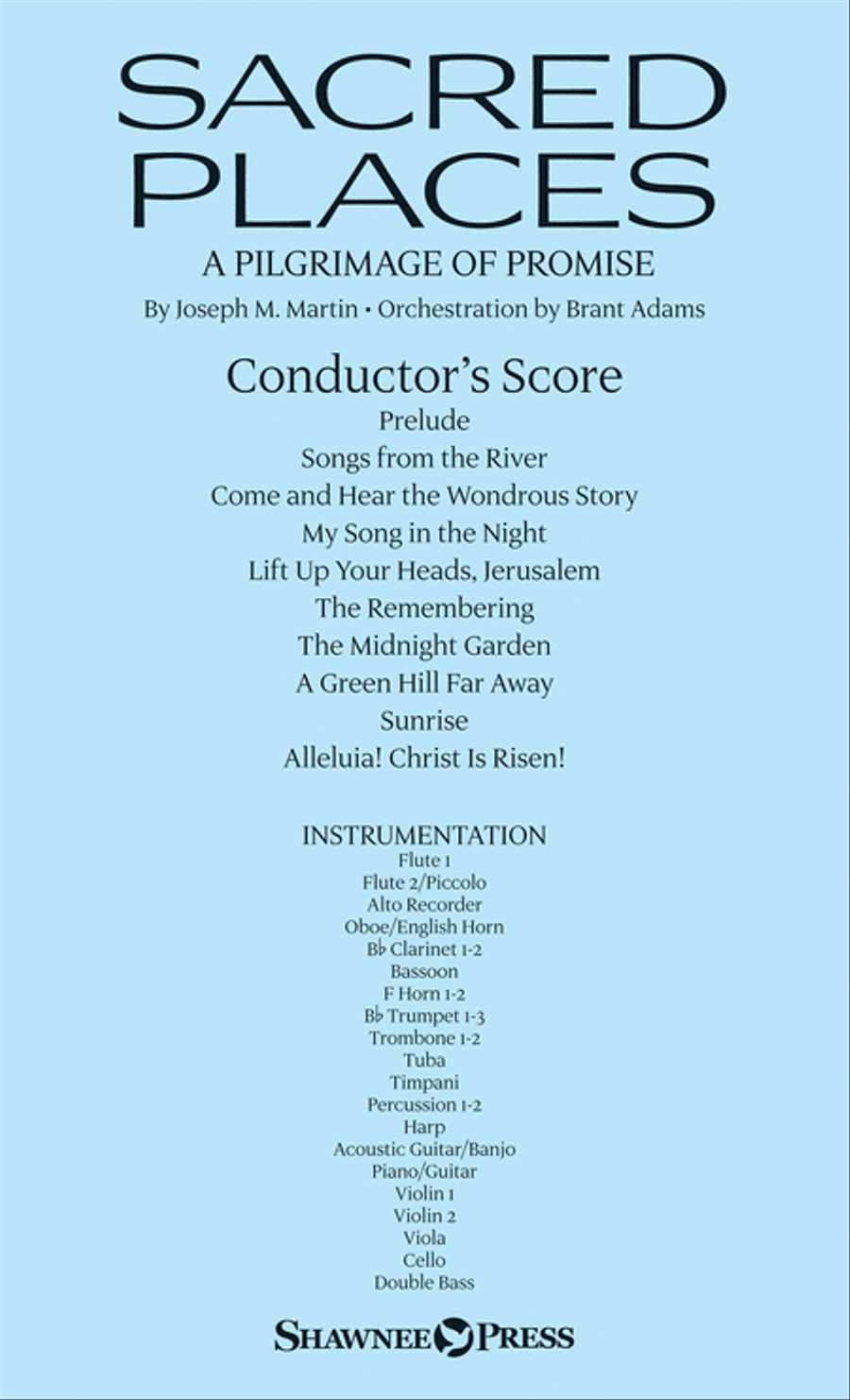 Sacred Places Sacred Places Orchestra scores gallery preview page 1