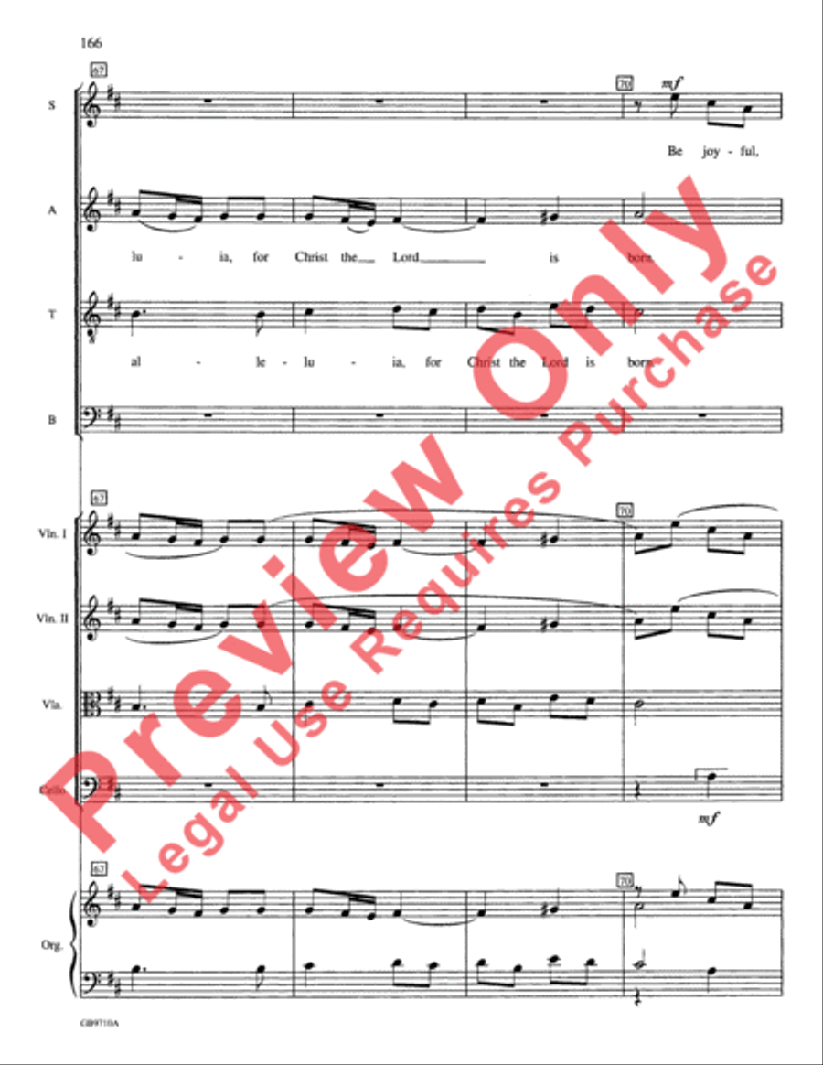 A Festival of Lessons and Carols Choir scores gallery preview page 167