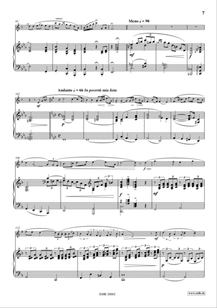 Puccini Highlights Clarinet Solo scores gallery preview page 7
