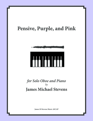 Pensive, Purple, and Pink - Oboe & Piano