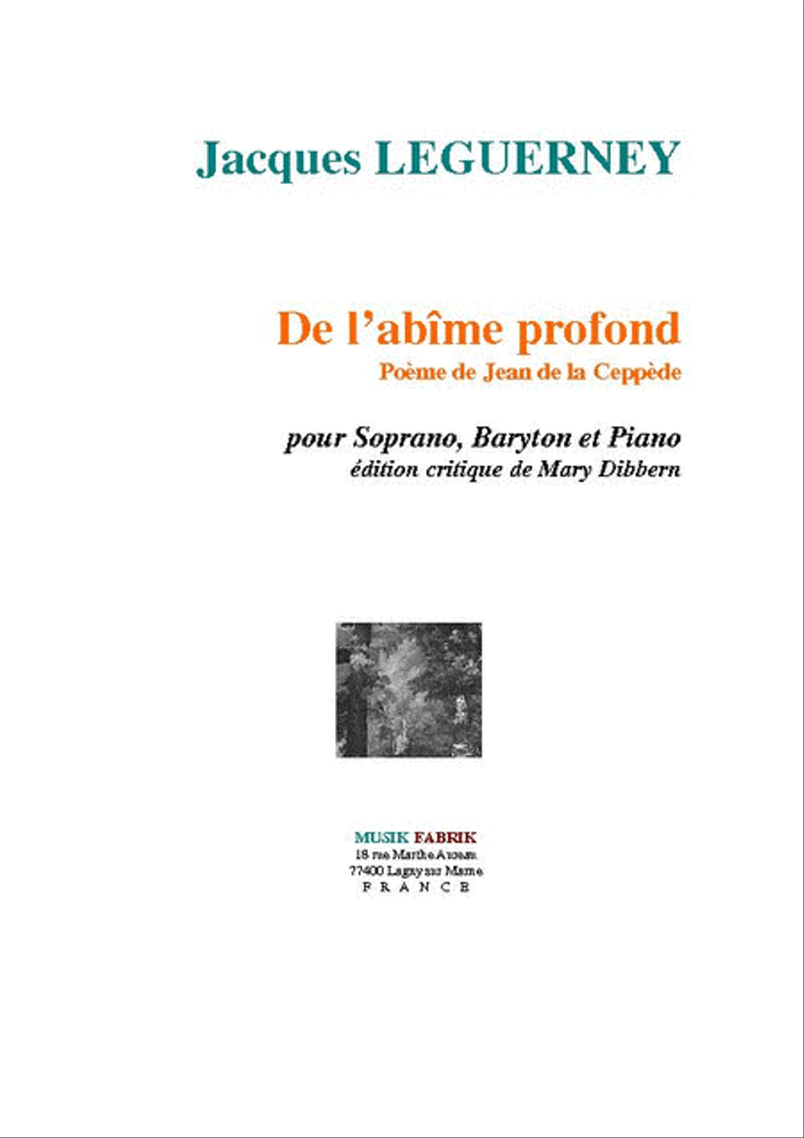 De L'abime profond