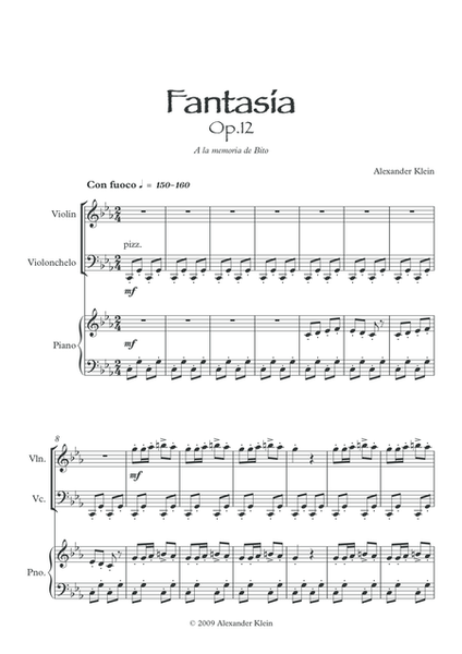 Fantasía Op.12