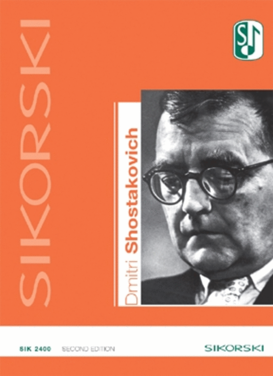 Dmitri Shostakovich Catalog of Works Collection / Songbook scores gallery preview page 1