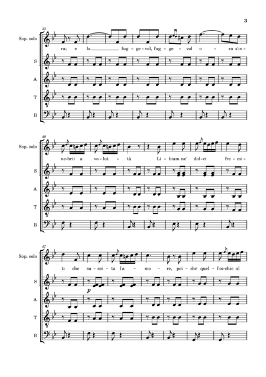 Brindisi 4-Part scores gallery preview page 3