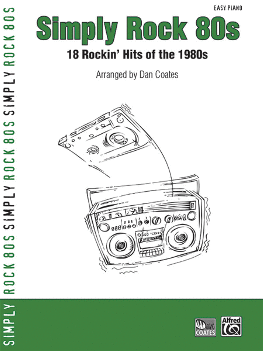 Simply Rock 80s Easy Piano scores gallery preview page 1