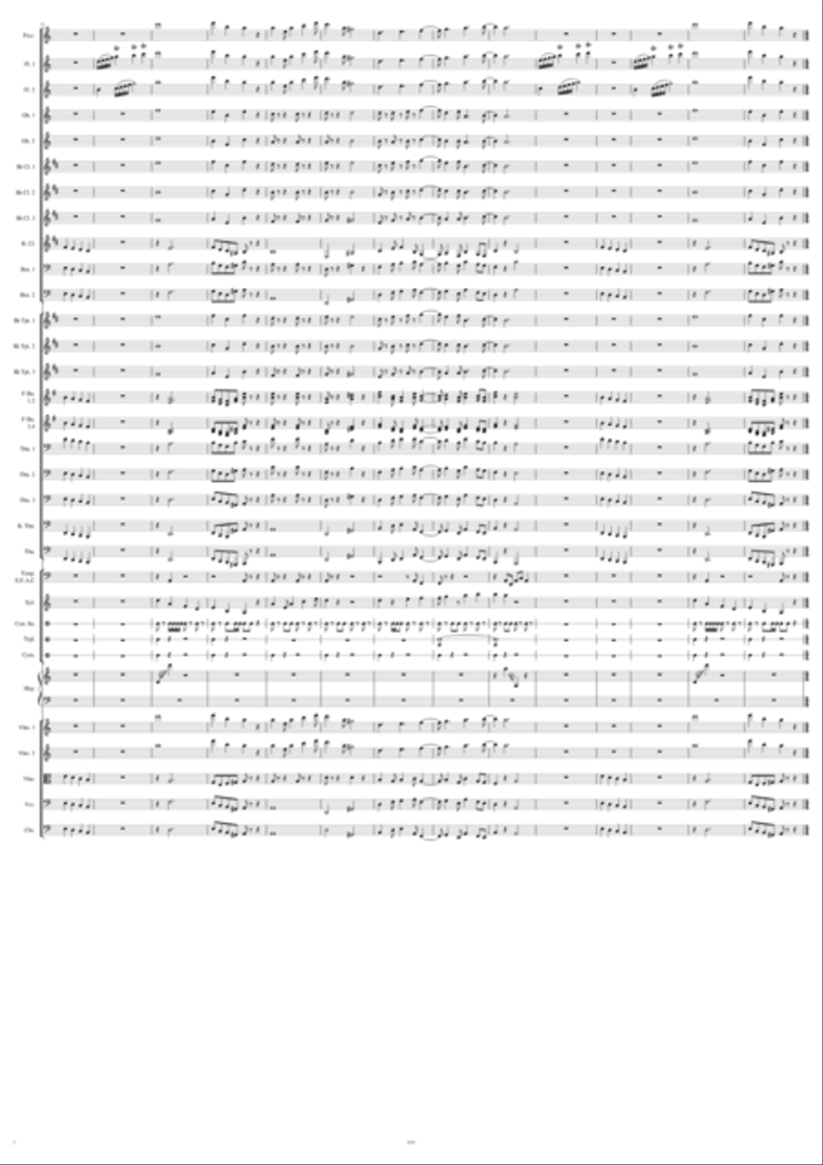 Sharks Cove Sharks Cove Full Orchestra scores gallery preview page 2