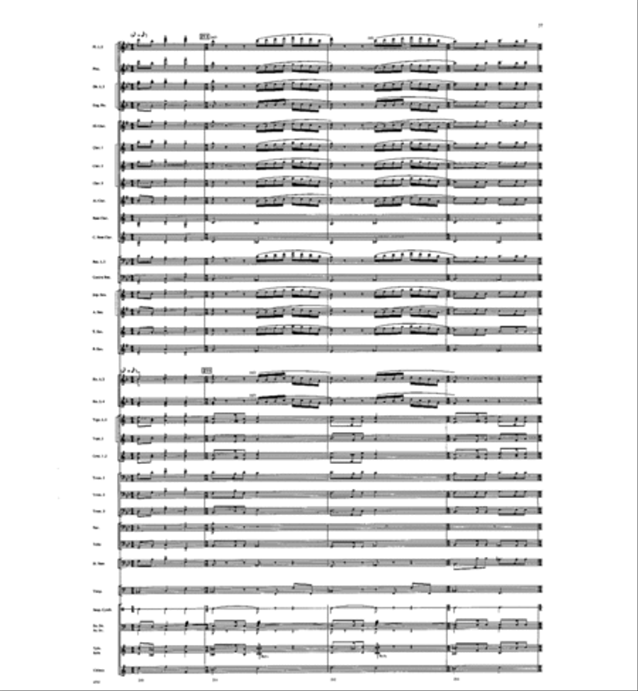Millennium III Millennium III Concert Band scores gallery preview page 36