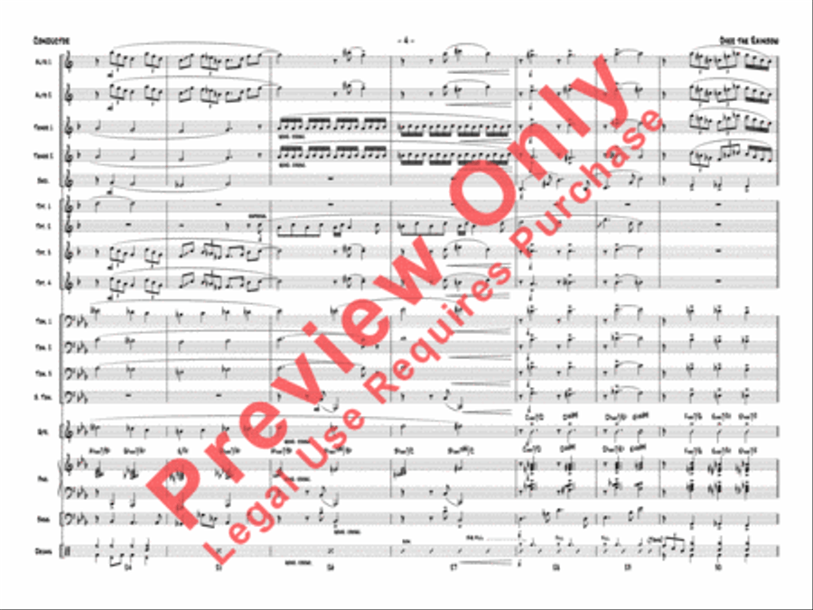 Over the Rainbow Jazz Ensemble scores gallery preview page 7