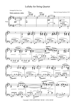 Lullaby (for String Quartet)