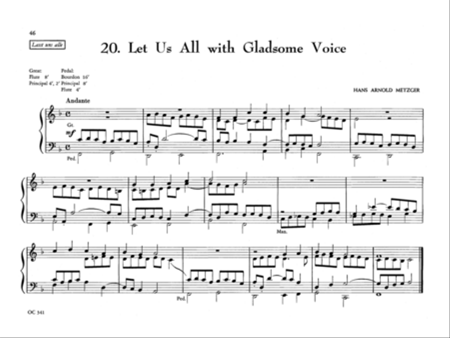 The Parish Organist, Part 05 (Advent, Christmas) Organ scores gallery preview page 21