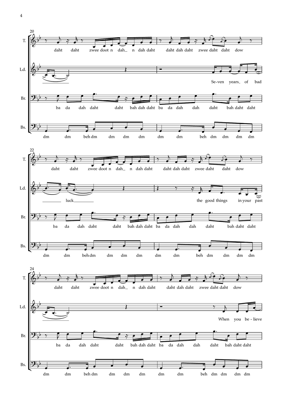 Superstition 4-Part scores gallery preview page 4