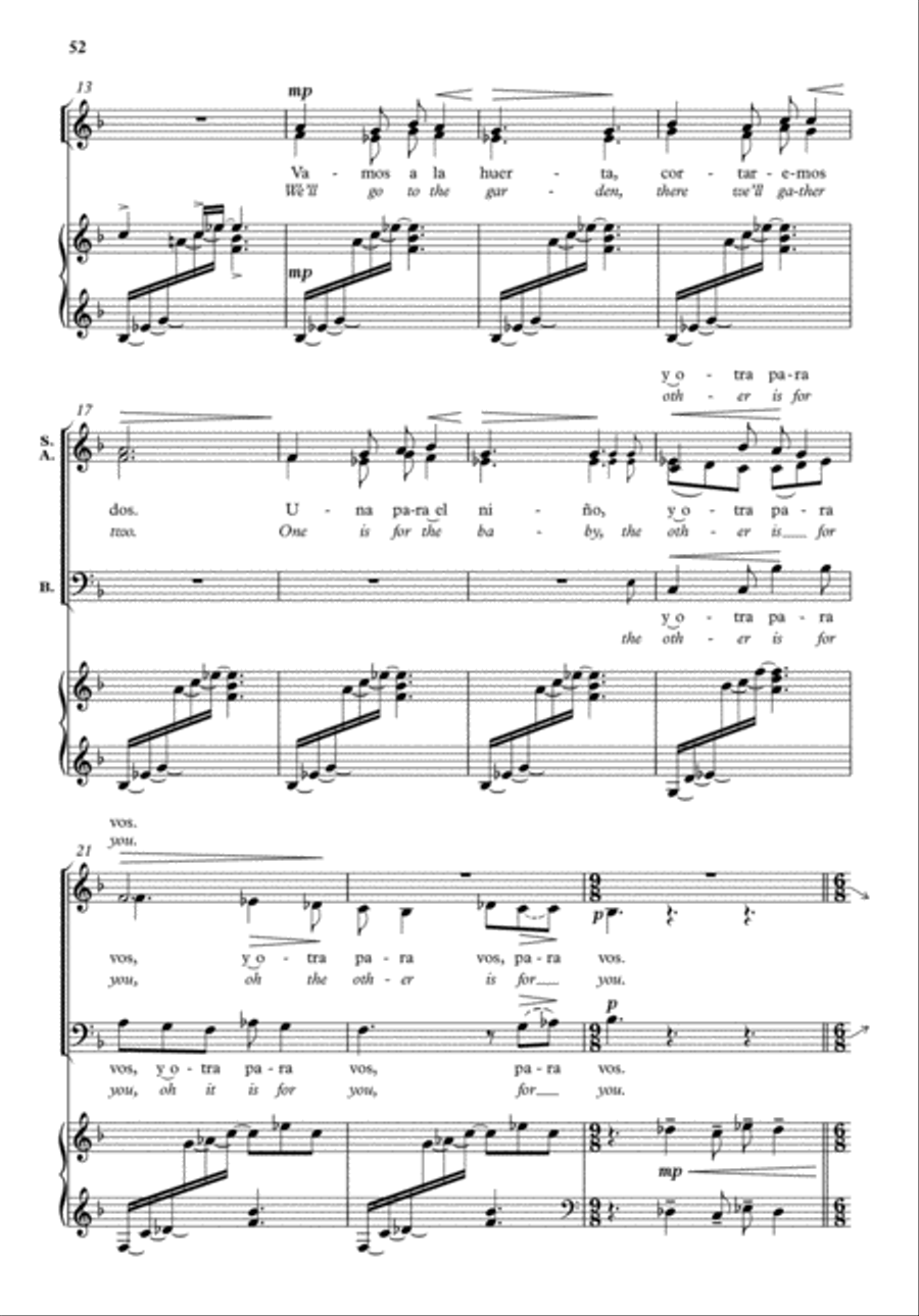 SongStream 2: An American Journey 3-Part scores gallery preview page 14