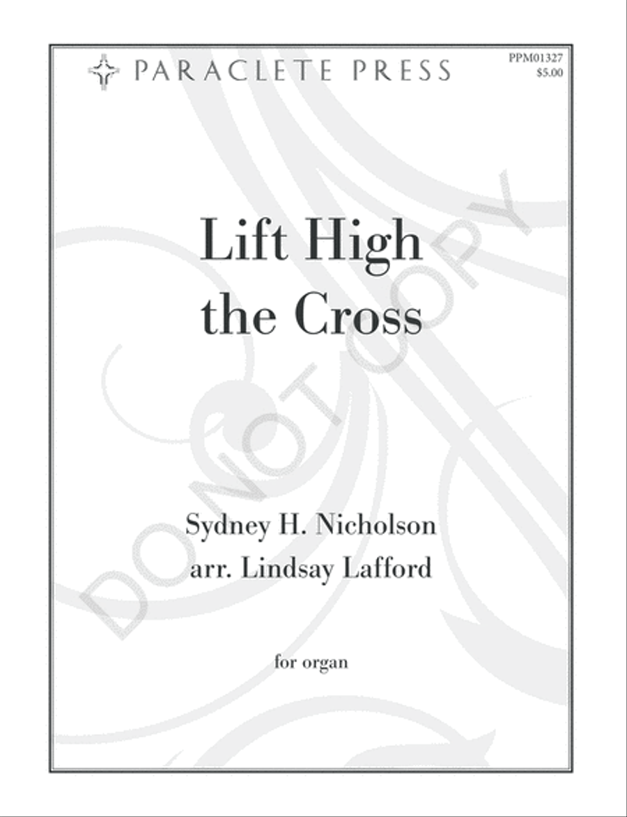 Lift High the Cross Organ Solo scores gallery preview page 2