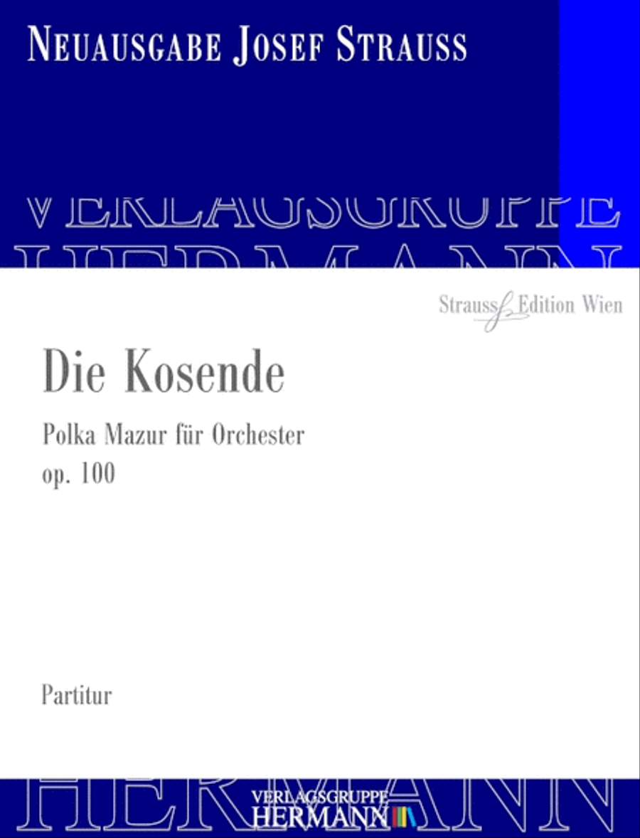 Die Kosende op. 100 Orchestra scores gallery preview page 1