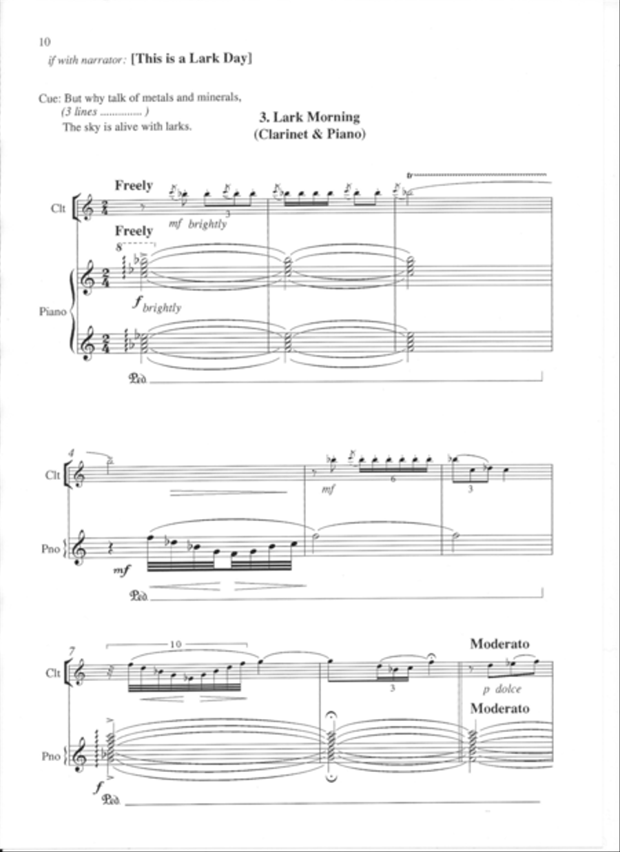 The Turning Seasons Clarinet scores gallery preview page 4