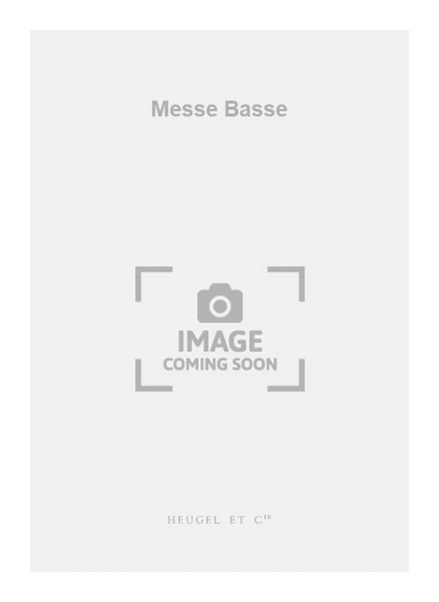 Messe Basse Messe Basse 4-Part scores gallery preview page 1
