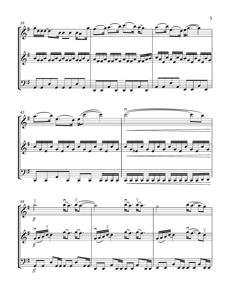 Never Enough String Trio scores gallery preview page 5