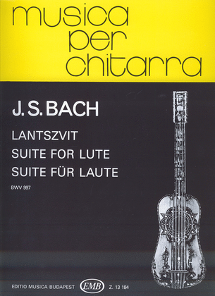 Book cover for Suite für Laute, BWV 997