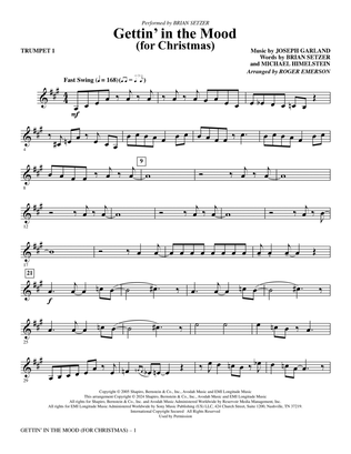 Gettin' in the Mood (For Christmas) (arr. Roger Emerson) - Bb Trumpet 1