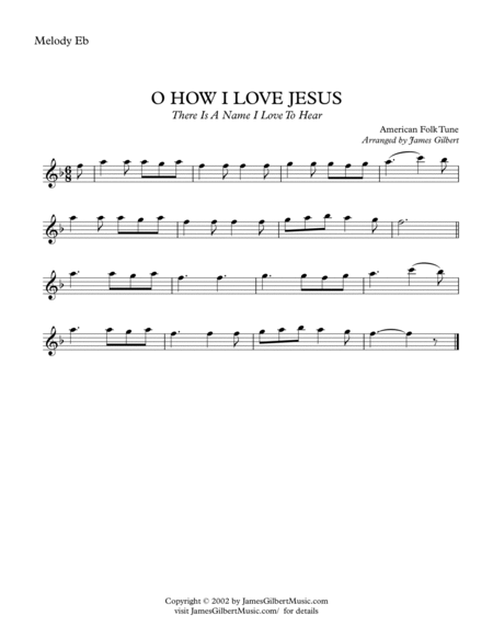 O HOW I LOVE JESUS image number null