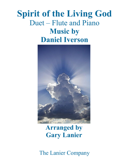 SPIRIT OF THE LIVING GOD (Duet – Flute & Piano with Parts) image number null