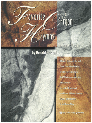 Book cover for Favorite Organ Hymns