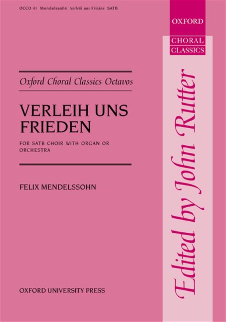 Verleih uns Frieden