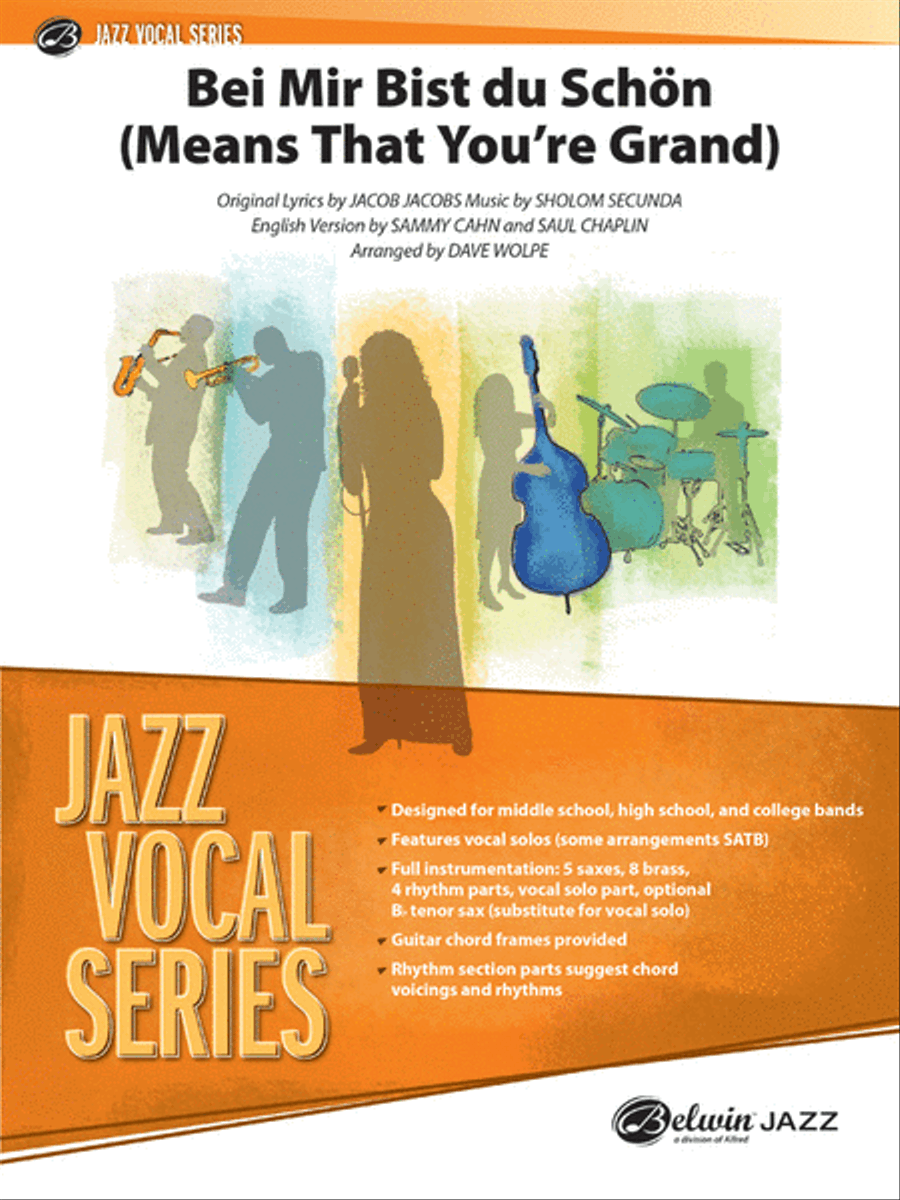Bei Mir Bist Du Schon (Means That You're Grand) Jazz Ensemble scores gallery preview page 1